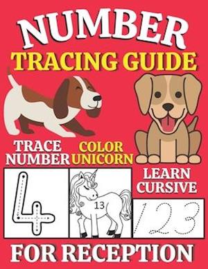 Number Tracing Guide for Reception