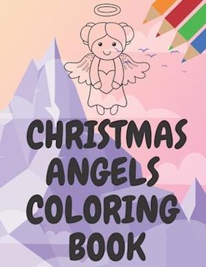 Christmas Angels Coloring Book