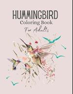 Hummingbird Coloring Book For Adults