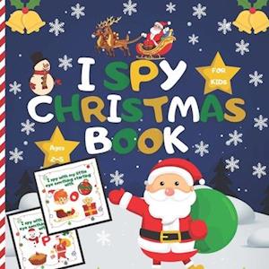 I spy christmas book For Kids Ages 2-5