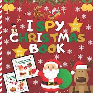 I spy christmas book For Kids Ages 2-5