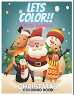 Lets Color!!with Santa