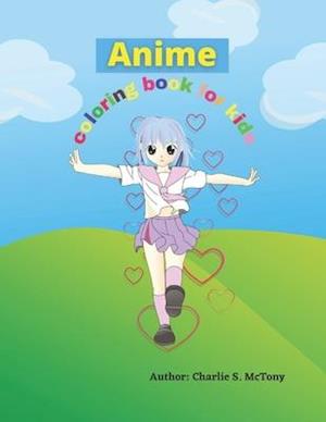 Anime coloring book for kids