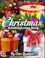 Christmas Adult Coloring Book: Mosaic Seasonal Holiday Coloring Books For Adults and Teens 