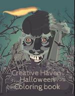 Creative Haven Halloween Coloring Books