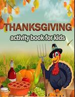 Thanksgiving activity Book for Kids