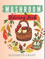 Mushroom Coloring Book