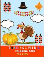 thanksgiving coloring book for kids