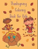 Thanksgiving Coloring Book for Kids