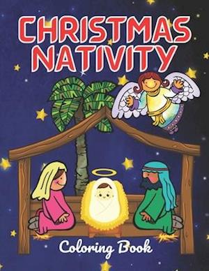 Christmas Nativity Coloring Book