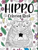 Hippo Coloring Book