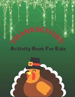 Thanksgiving Activity Book For Kids