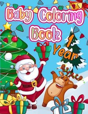 Baby Coloring Book 1 Year