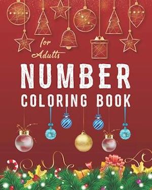 Number Coloring Book for Adults