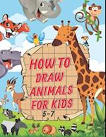 How To Draw Animals For Kids 5-7