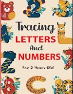 Tracing Letters And Numbers For 2 Year Olds