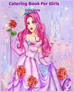 COLORING BOOKS FOR GIRLS cute girls