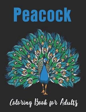 Peacock Coloring Book for Adults