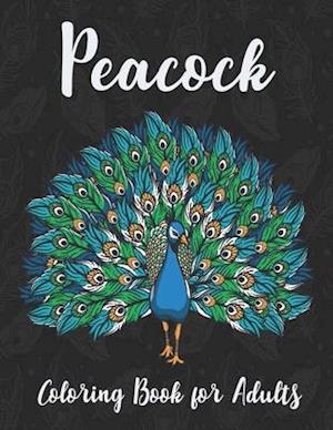 Peacock Coloring Book for Adults