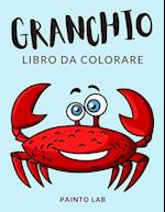 Granchio Libro da Colorare