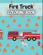 Fire Truck Coloring Book