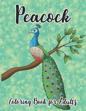 Peacock Coloring Book for Adults