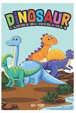 Dinosaur Coloring Books for Kids Ages 4-8