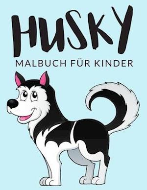 Husky Malbuch Für Kinder