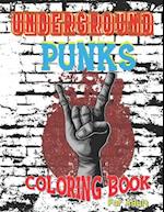 Underground Punks coloring book for adult