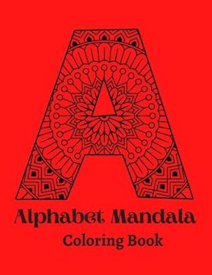 Alphabet Mandala Coloring Book