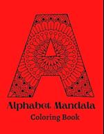 Alphabet Mandala Coloring Book