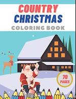 Country Christmas Coloring Book