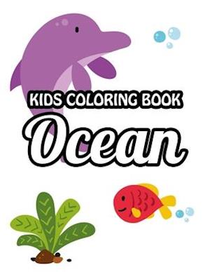 Kids Coloring Book Ocean