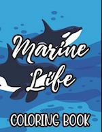 Marine Life Coloring Book