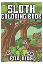 sloth coloring book for kids