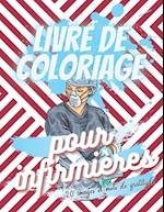 Livre de coloriage pour infirmières - 20 images et mots de gratitude