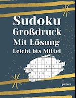 Sudoku Großdruck Mit Lösung Leicht bis Mittel