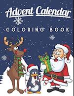 Advent Calendar Coloring Book