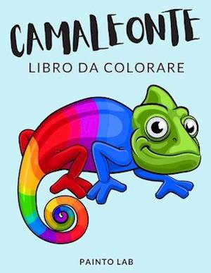 Camaleonte Libro da Colorare