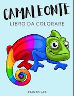 Camaleonte Libro da Colorare