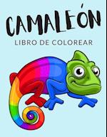 Camaleón Libro de Colorear