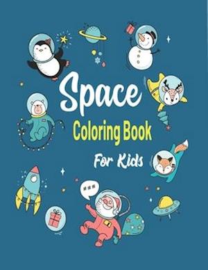 Space Coloring Book For Kids