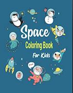 Space Coloring Book For Kids