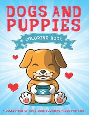 Dogs and Puppies Coloring Book