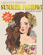 Creative Designs Summer Fashion Coloring Book