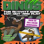 Dinos Fun activity book cut out and play