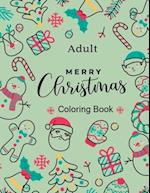 Adult Merry Christmas Coloring Book