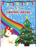 How To Draw Christmas Unicorn