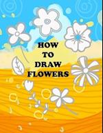 how to draw flower