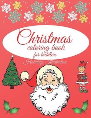 Christmas coloring book for toddlers